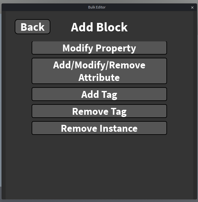 Bulk Editor (email delivery)